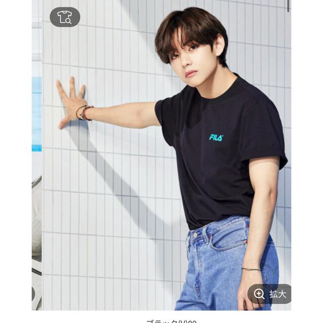 新品　BTS V テテ　フィラ　FILA Tシャツ　クリアファイル8枚セット | フリマアプリ ラクマ