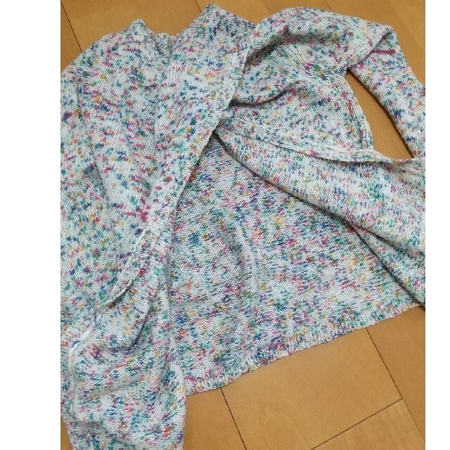 ZARA KIDS(ザラキッズ)のZARA GIRL'S サマーニット 128センチ キッズ/ベビー/マタニティのキッズ服女の子用(90cm~)(Tシャツ/カットソー)の商品写真