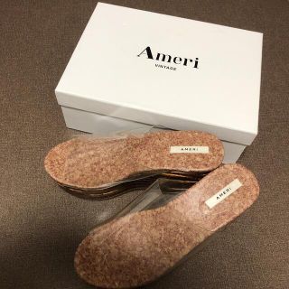 アメリヴィンテージ(Ameri VINTAGE)の【AMERI ビンテージ】ヒールサンダル(サンダル)