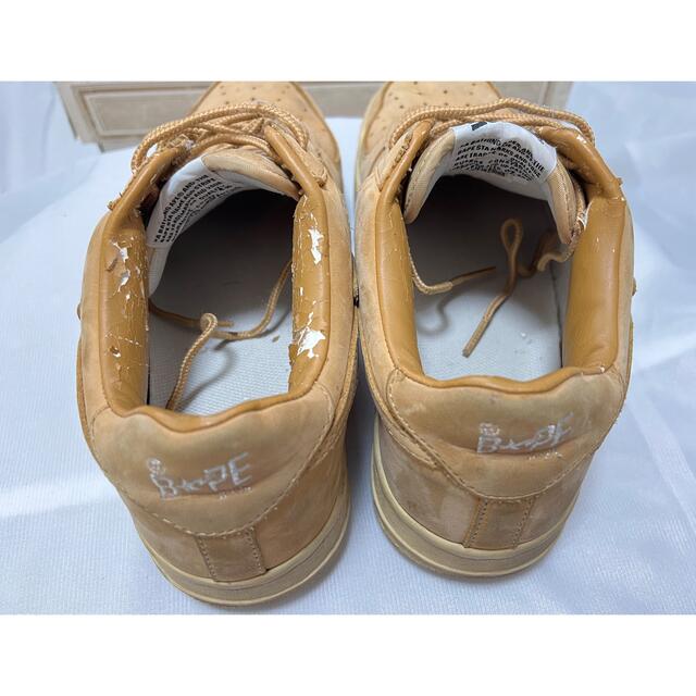 BAPE STA!! イエローヌバック US9.5 〔27.5〕箱有