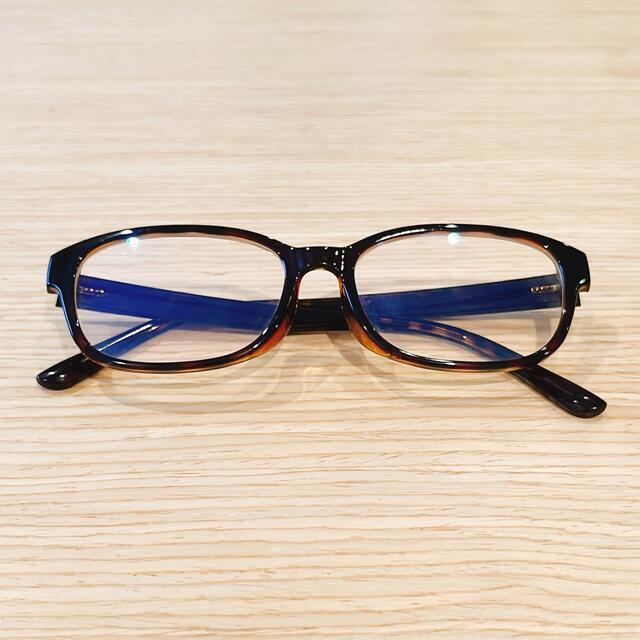 JINS(ジンズ)の度無しブルーライトカット眼鏡👓 レディースのファッション小物(サングラス/メガネ)の商品写真