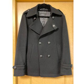 バーバリーブラックレーベル(BURBERRY BLACK LABEL)のBurberry Black label Pコート（Ｌサイズ）(ピーコート)