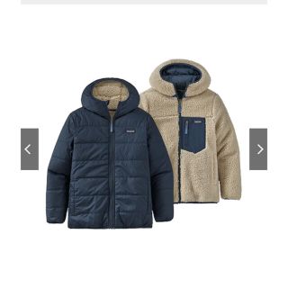 パタゴニア(patagonia)のパタゴニア　ボーイズリバーシブルレディフレディフーディー(ブルゾン)