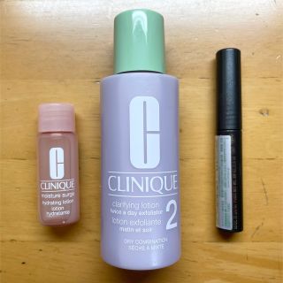 クリニーク(CLINIQUE)のクリニーク.クラリファイニングローション.化粧水.ラッシュパワーマスカラ(化粧水/ローション)