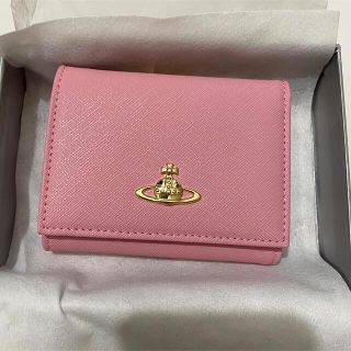 Vivienne Westwood ヴィヴィアン・ウエストウッド 51040068 長財布三折小銭入付き/レザー PINK ピンク系 レディース