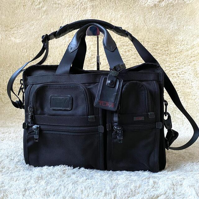 【良品】TUMI トゥミ 26141DH ビジネスバッグ 2way 黒 A4可 2