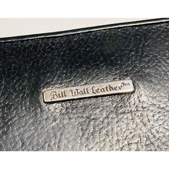 BILL WALL LEATHER(ビルウォールレザー)のビルウォールレザー BWL ラウンドジップ ウォレット 牛革 美品 メンズのファッション小物(長財布)の商品写真