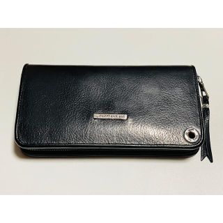 ビルウォールレザー(BILL WALL LEATHER)のビルウォールレザー BWL ラウンドジップ ウォレット 牛革 美品(長財布)