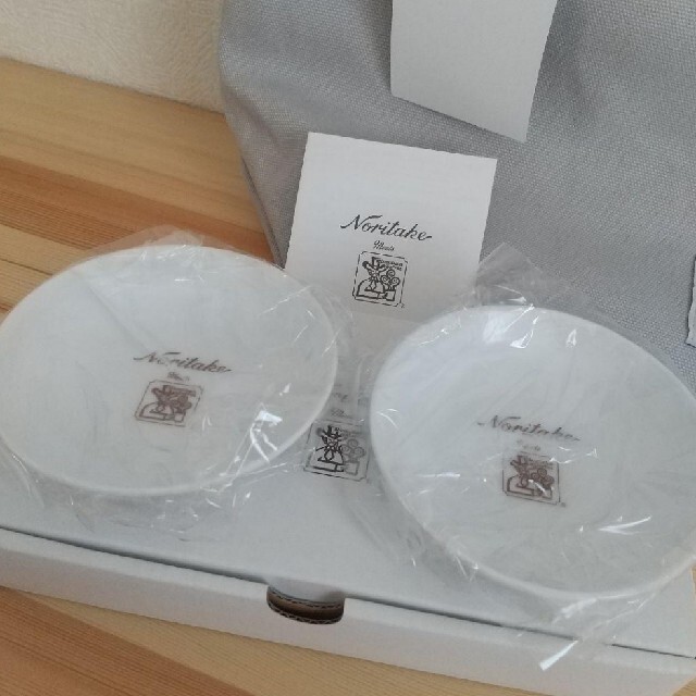 Noritake(ノリタケ)のコメダ珈琲店 トートバッグ 豆皿 レディースのバッグ(トートバッグ)の商品写真