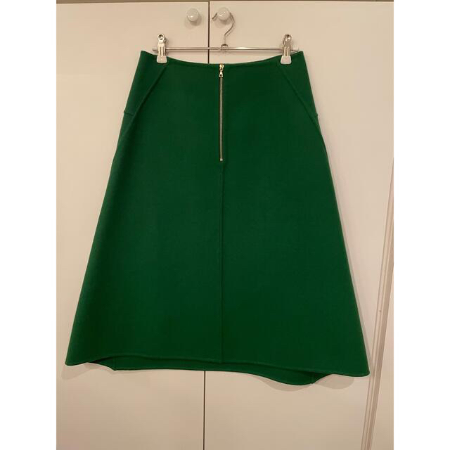 Drawer(ドゥロワー)のドゥロワー　drawer グリーンウールスカート レディースのスカート(ロングスカート)の商品写真