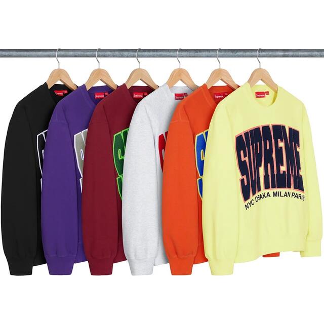 Supreme(シュプリーム)の シュプリーム Supreme Cities Arc Crewneck メンズのトップス(スウェット)の商品写真