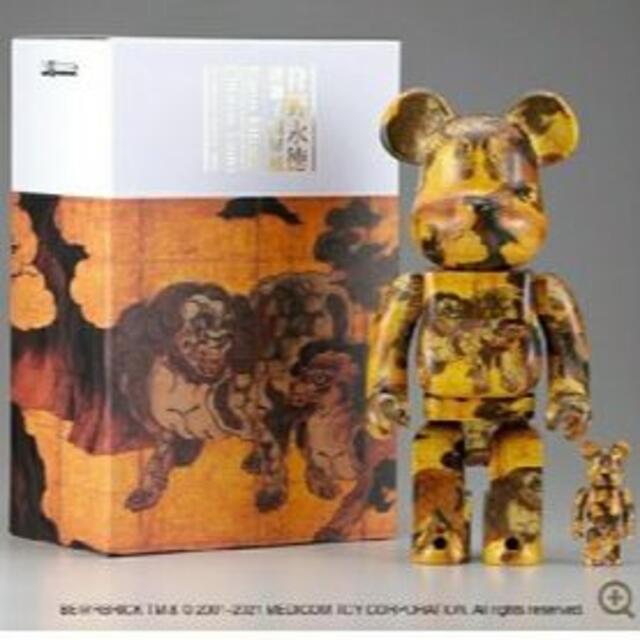 BE@RBRICK 狩野永徳「唐獅子図屏風」 100% ＆ 400% 抽選販売