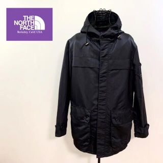 ザノースフェイス(THE NORTH FACE)の☆良品 ノースフェイス パープルレーベル ナイロン マウンテンパーカー 黒(マウンテンパーカー)