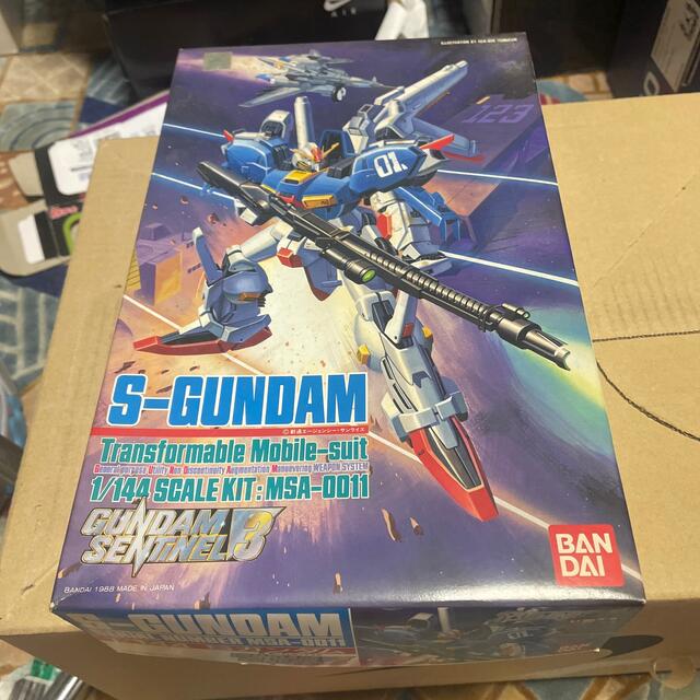 プラモデル　ガンプラMSV25・27,Sガンダム新品未組み立て1/144