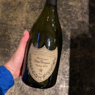 ドンペリニヨン(Dom Pérignon)のドンペリ白 2012 空きボトル(シャンパン/スパークリングワイン)