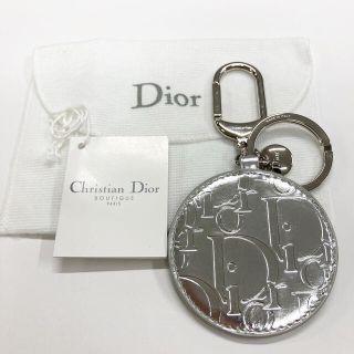 クリスチャンディオール(Christian Dior)のDIOR ディオール　キーホルダー　キーリング　新品未使用　金具少し汚れあり(キーホルダー)