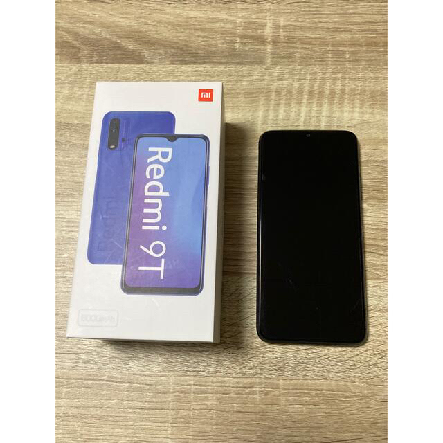 Xiaomi Redmi 9T 64GB カーボングレースマートフォン本体