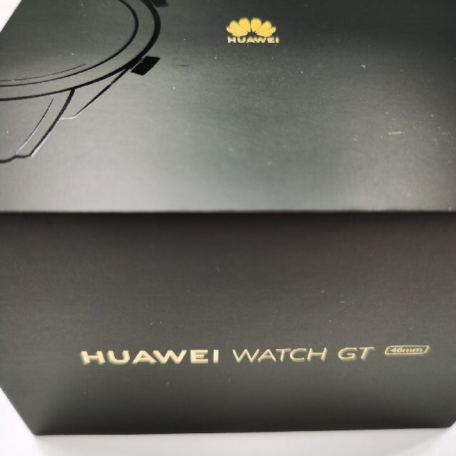 HUAWEI(ファーウェイ)のHUAWEI WATCH  GT 46mm ブラック メンズの時計(腕時計(デジタル))の商品写真