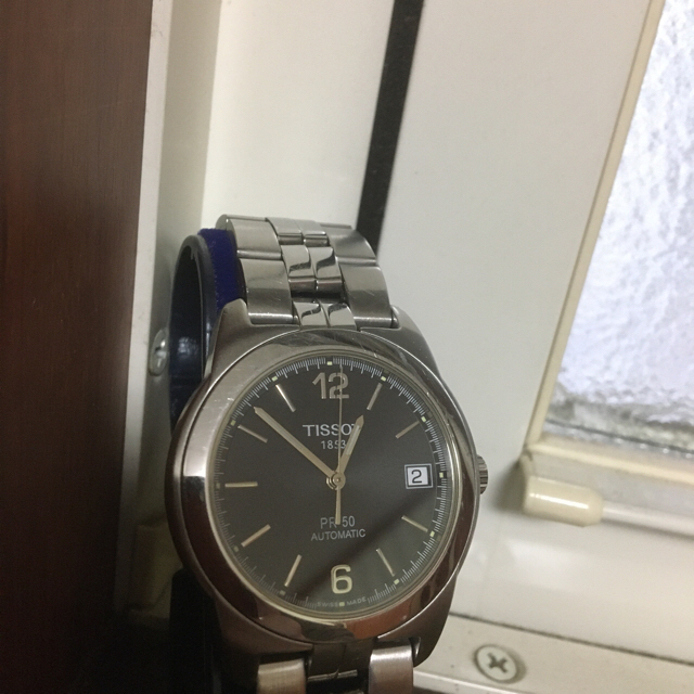 TISSOT(ティソ)のティソ  自動巻　週末限定値引きです。 メンズの時計(腕時計(アナログ))の商品写真