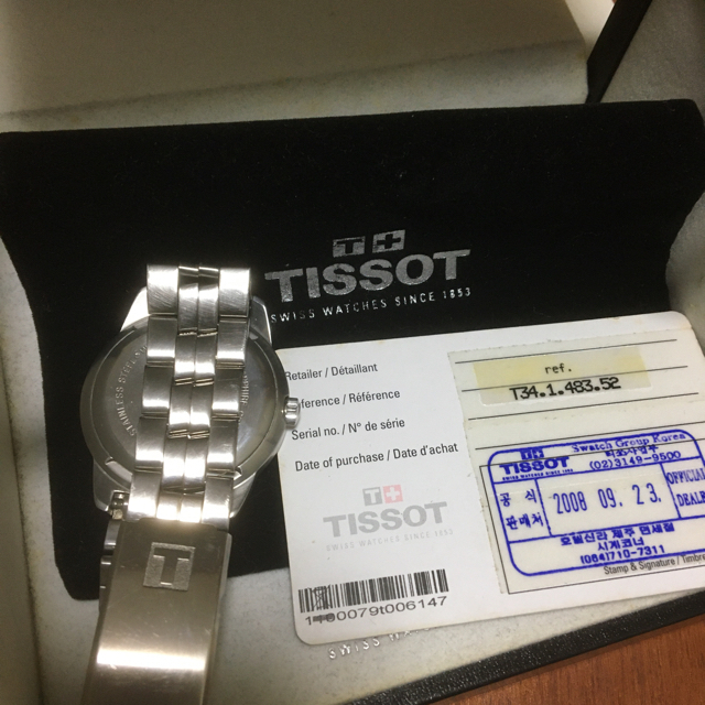 TISSOT(ティソ)のティソ  自動巻　週末限定値引きです。 メンズの時計(腕時計(アナログ))の商品写真