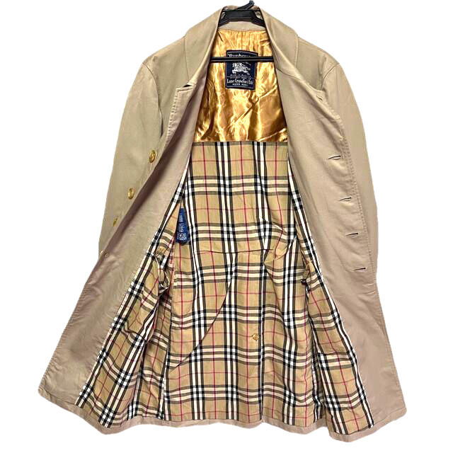 BURBERRY - 希少☆バーバリー イングランド製 ノバチェック柄 バルマ