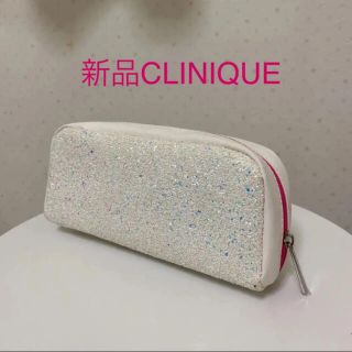 クリニーク(CLINIQUE)の新品❤️未使用　クリニーク　ラメポーチ(ポーチ)