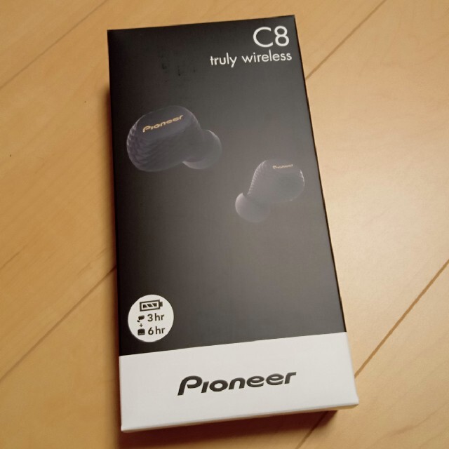 Pioneer(パイオニア)のパイオニア ワイヤレスイヤホン SE-C8TW スマホ/家電/カメラのオーディオ機器(ヘッドフォン/イヤフォン)の商品写真