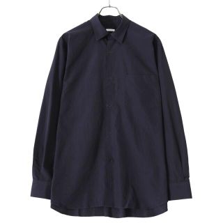 コモリ(COMOLI)の20ss COMOLIシャツ　Navy サイズ0 (シャツ)