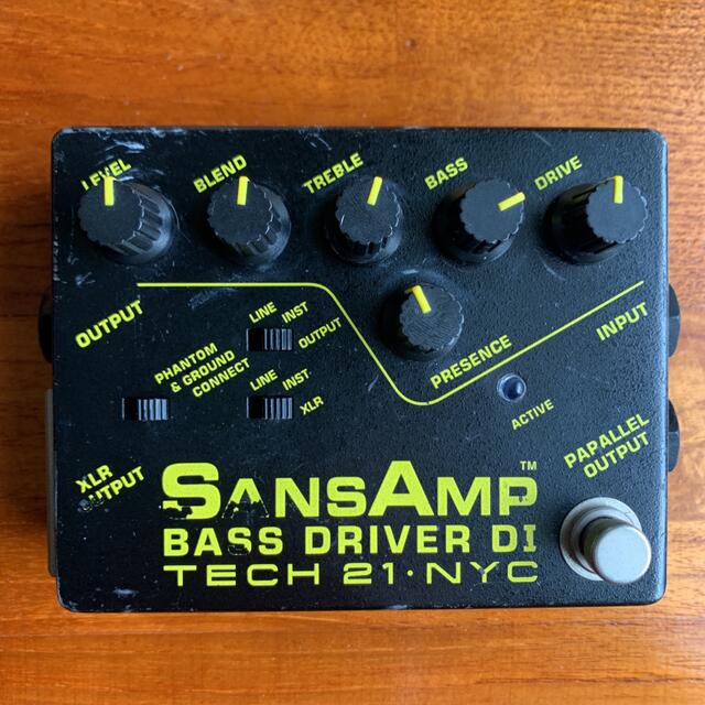 TECH21 SANSAMP BASS DRIVER DI 【生産終了盤】 楽器/器材