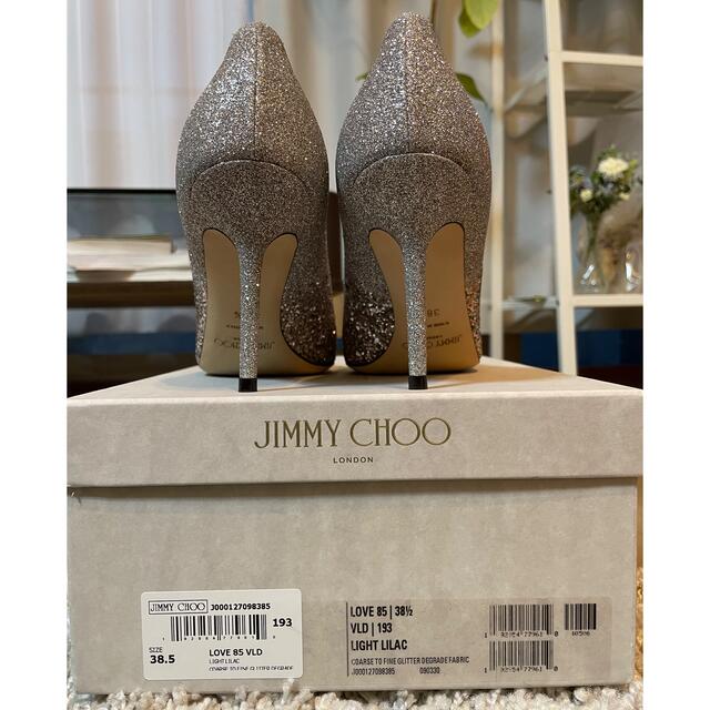 JIMMY CHOO(ジミーチュウ)の【美品】JIMMY CHOO/ LOVE 85 レディースの靴/シューズ(ハイヒール/パンプス)の商品写真