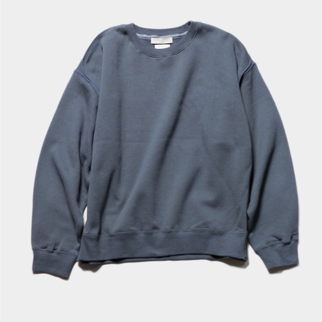 本日限定！yoke 20aw oversized piping sweat