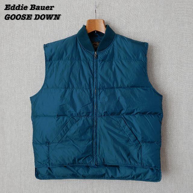 Eddie Bauer GOOSE DOWN Vest 1990s L