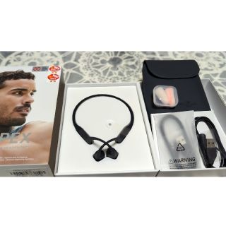 AFTERSHOKZ AEROPEX 骨伝導ヘッドホン COSMIC BLACK(ヘッドフォン/イヤフォン)