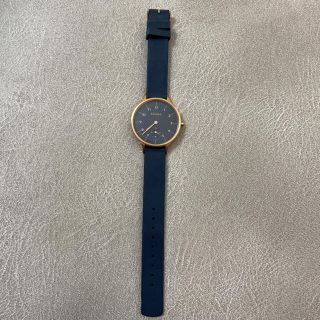 スカーゲン(SKAGEN)のSKAGEN 時計　ネイビー(腕時計)