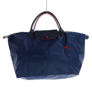 ロンシャン(LONGCHAMP)のロンシャン ル プリアージュ クラブ トップハンドルバッグ M トートバッグ 紺(トートバッグ)