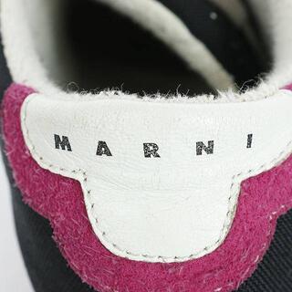 Marni - マルニ ビッグフット スニーカー シューズ 37 24cm ピンク 黒