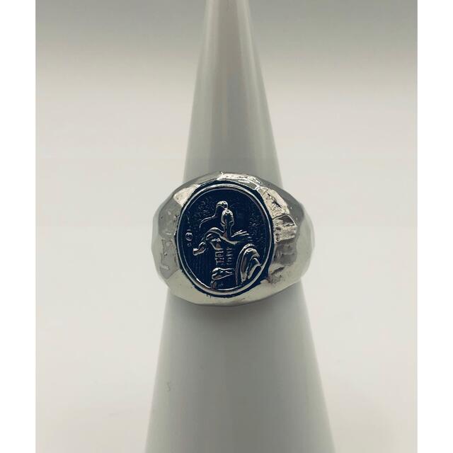 レトロ古代ギリシャスパルタ戦士メンズリング 神話ローマ筋肉腹筋兵士メンズ指輪 メンズのアクセサリー(リング(指輪))の商品写真