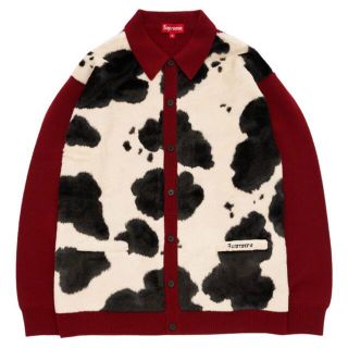 シュプリーム(Supreme)の【XL】Supreme Cow Print Cardigan (カーディガン)