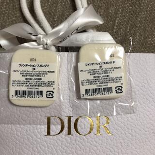 クリスチャンディオール(Christian Dior)のクリスチャンディオール　パウダーファンデーション　スポンジ　新品未使用(パフ・スポンジ)