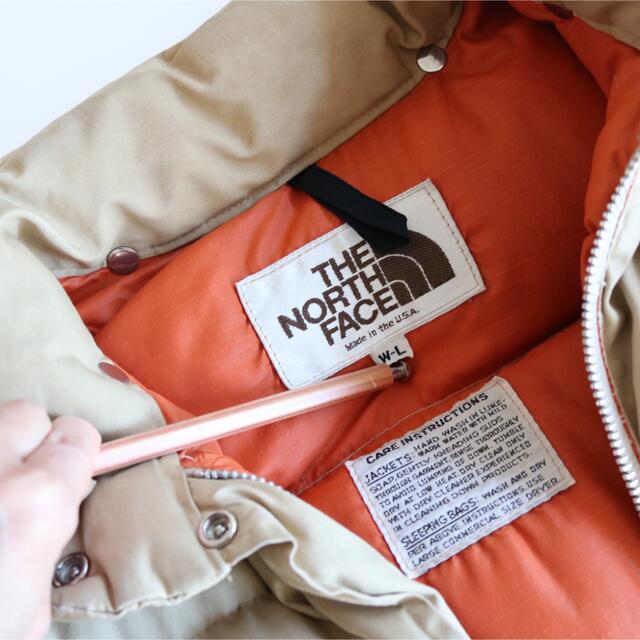 THE NORTH FACE(ザノースフェイス)のThe North Face ノースフェイス 茶タグ　ダウンジャケット　USA製 メンズのジャケット/アウター(ダウンジャケット)の商品写真