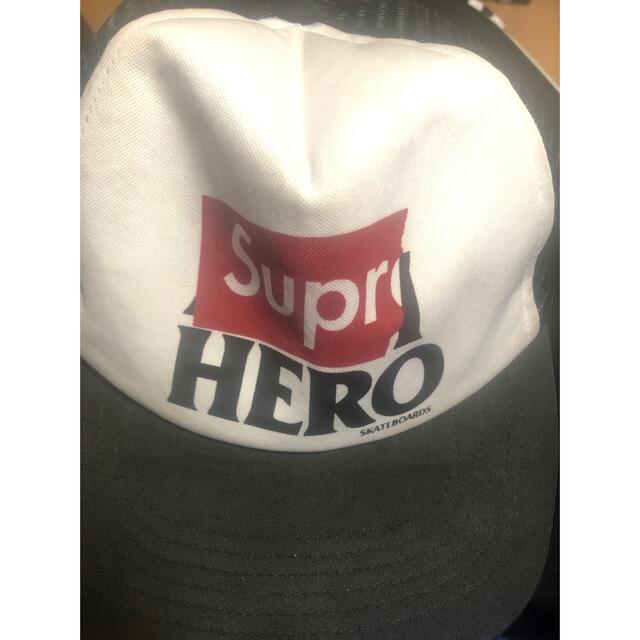 supreme anti hero コラボ メッシュキャップ