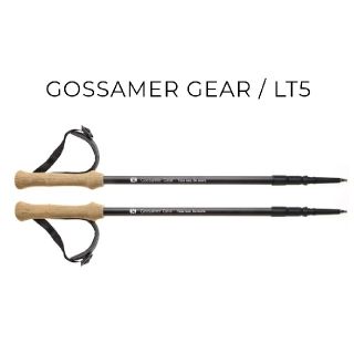 週間売れ筋 ラスト! GOSSAMER トレッキングポール GEAR LT5