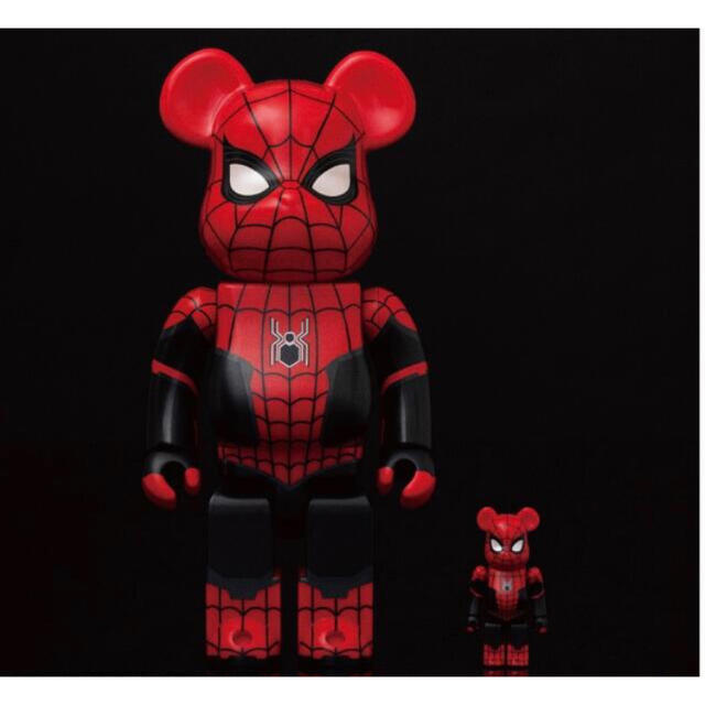 【新品】BE@RBRICK SPIDER MAN UPGRADED SUIT