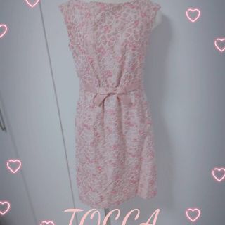 トッカ(TOCCA)のTOCCAリボンワンピース(ひざ丈ワンピース)