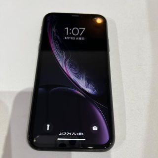 アイフォーン(iPhone)の【ジャンク品】iPhoneXR SIMフリー(スマートフォン本体)