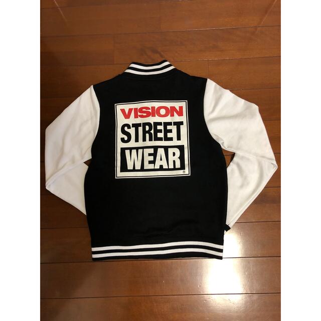 VISION STREET WEAR(ヴィジョン ストリート ウェア)の古着　VISION コットンスタジャン◇Ｍサイズ◇L-0143 レディースのジャケット/アウター(スタジャン)の商品写真