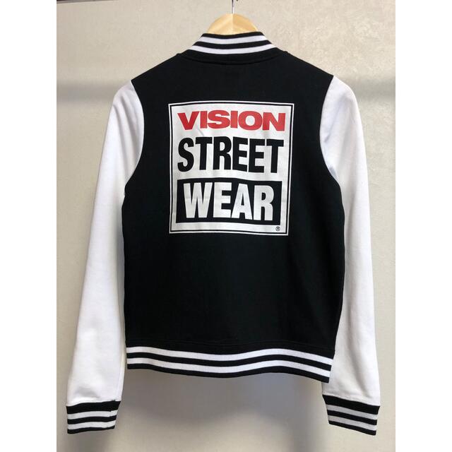 VISION STREET WEAR(ヴィジョン ストリート ウェア)の古着　VISION コットンスタジャン◇Ｍサイズ◇L-0143 レディースのジャケット/アウター(スタジャン)の商品写真