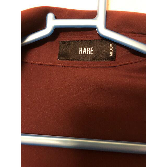 HARE(ハレ)のHARE ハレ　トロミシャツ　ブラウン メンズのトップス(シャツ)の商品写真