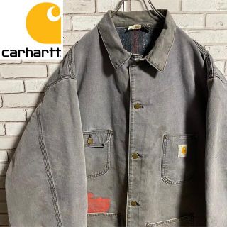 カーハート(carhartt)の90s 古着 カーハート ダック地 カバーオール ビッグシルエット ゆるだぼ(カバーオール)