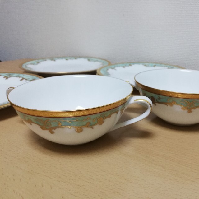 Noritake(ノリタケ)の未使用 ノリタケ Noritake 1524 ロココ 皿 スープ皿 希少 インテリア/住まい/日用品のキッチン/食器(食器)の商品写真